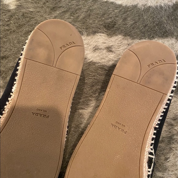 Prada Embroidered Logo Espadrilles - Picture 3 of 3